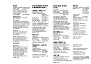 Cast and production team details