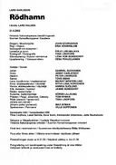 Cast and production team details