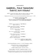 Cast and production team details