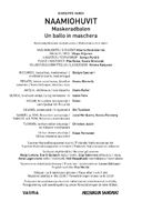 Cast and production team details