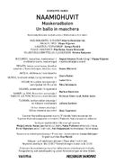 Cast and production team details