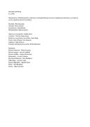 Tekijä- ja esiintyjälista