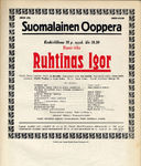 Programme poster