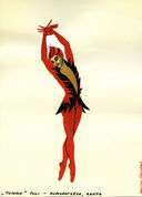 Costume design sketch, Tumma