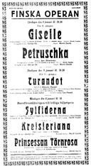 Programme poster