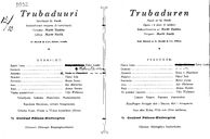 Cast and production team details