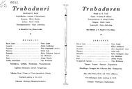 Cast and production team details