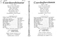 Cast and production team details