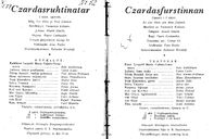 Cast and production team details