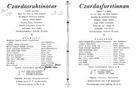 Cast and production team details