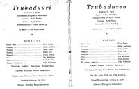Cast and production team details