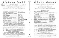 Cast and production team details