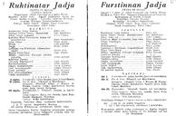 Cast and production team details