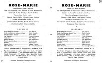 Cast and production team details