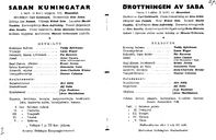 Cast and production team details