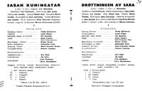 Cast and production team details