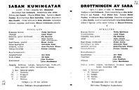 Cast and production team details