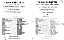 Tekijä- ja esiintyjälista