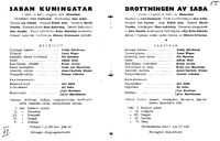 Cast and production team details