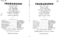 Cast and production team details
