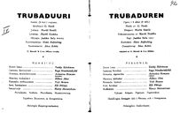 Cast and production team details