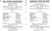 Cast and production team details