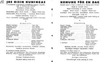 Cast and production team details