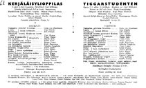 Cast and production team details