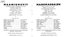 Tekijä- ja esiintyjälista