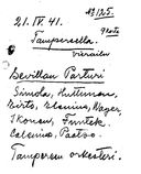 Cast and production team details