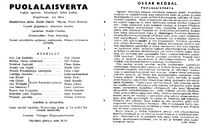 Tekijä- ja esiintyjälista