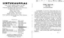 Tekijä- ja esiintyjälista