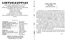 Tekijä- ja esiintyjälista