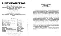 Tekijä- ja esiintyjälista