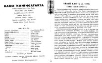 Tekijä- ja esiintyjälista