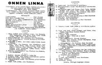 Cast and production team details