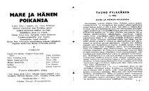 Tekijä- ja esiintyjälista