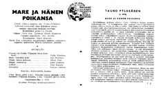 Tekijä- ja esiintyjälista