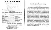 Programme notes