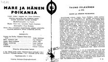 Tekijä- ja esiintyjälista