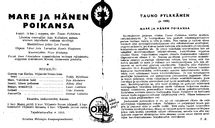 Tekijä- ja esiintyjälista