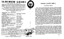 Cast and production team details