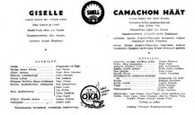 Cast and production team details