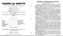 Tekijä- ja esiintyjälista