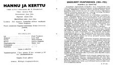 Tekijä- ja esiintyjälista