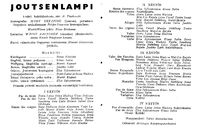Cast and production team details