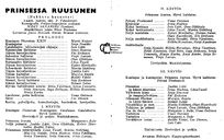 Cast and production team details