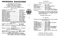 Cast and production team details
