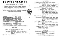 Cast and production team details
