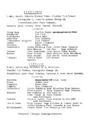 Cast and production team details